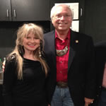Cherokee Nation Principal Chief Bill John Baker and Becky backstage before Nanyehi at the Tulsa Hard Rock Nov 2016
